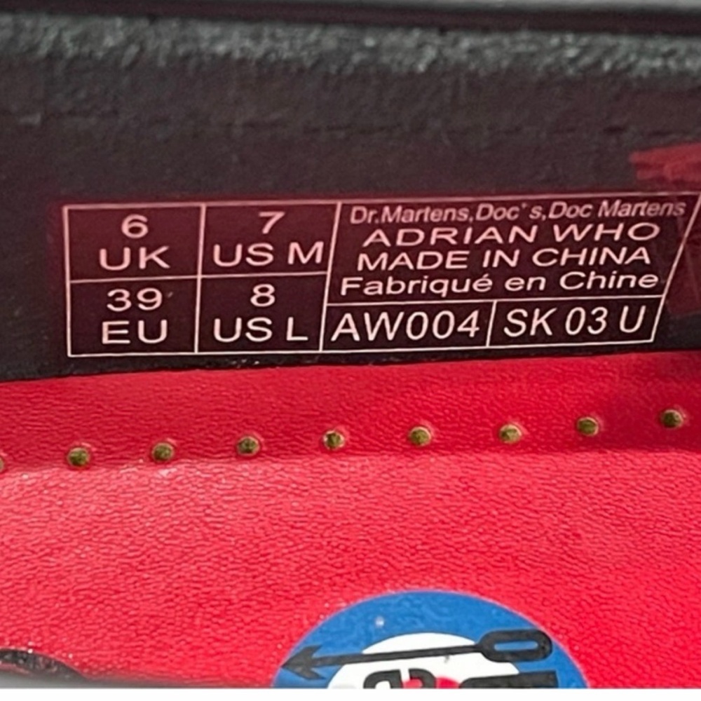 NIB Dr. Martens X The Who Adrian Loafer Limited Edition!🇬🇧🇬🇧🇬🇧 - Picture 7 of 10